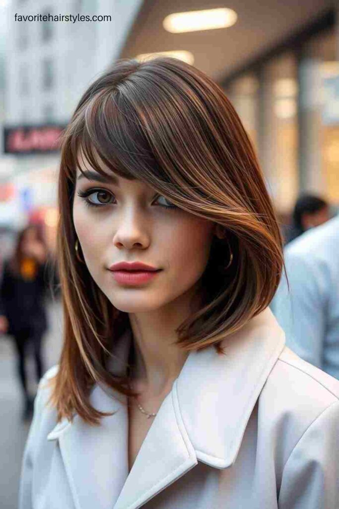 Side-Swept Bangs