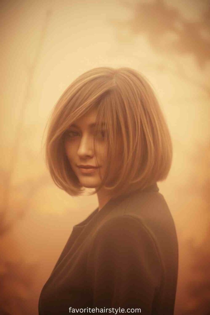 Side Swept Faux Bob