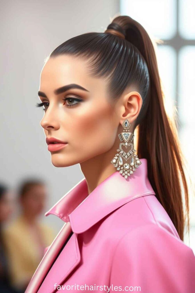 Sleek High Ponytail 