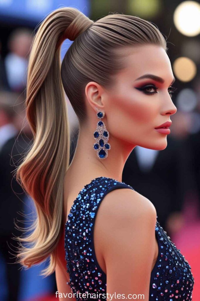 Sleek High Ponytail