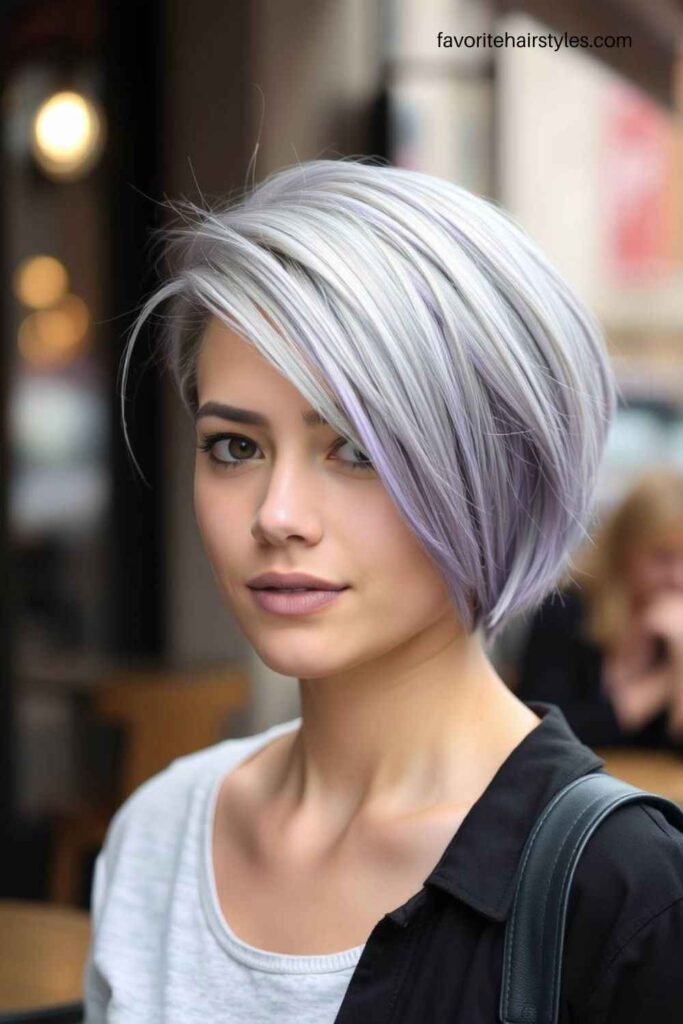 Soft Lavender Lowlights for a Chic Twist