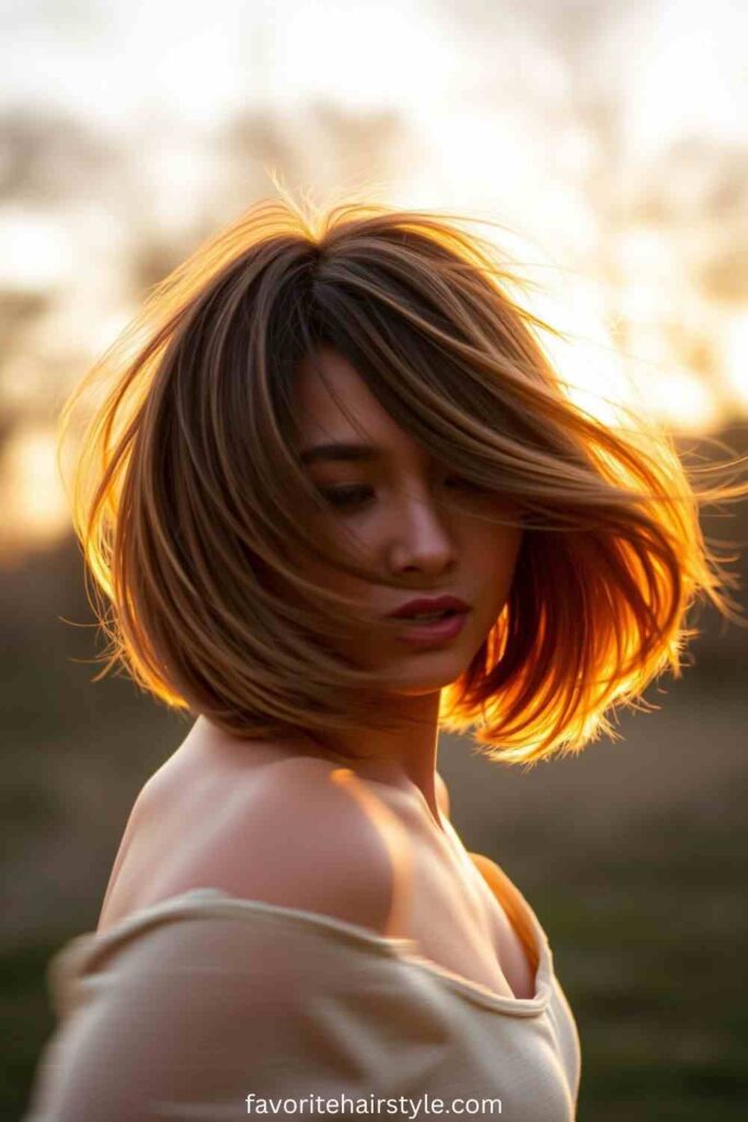 Korean Haircuts For Thin Hair Ideas Soft Layered Bob