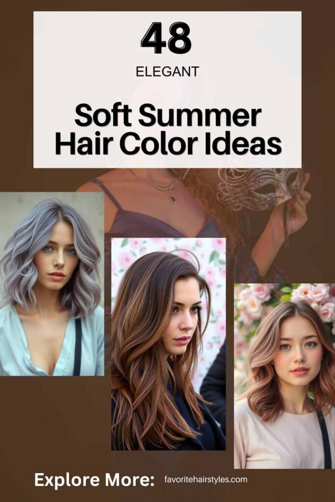 Soft Summer Hair Color Ideas