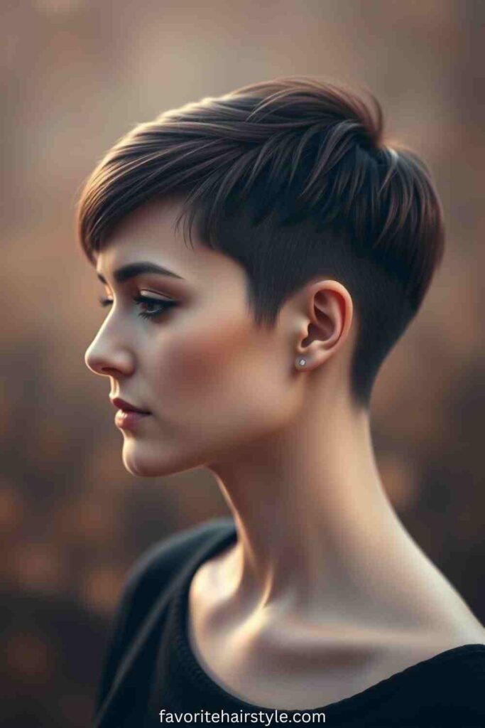 Tapered Pixie Cut