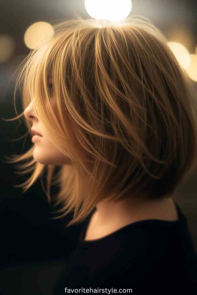 Textured Bob with Layers