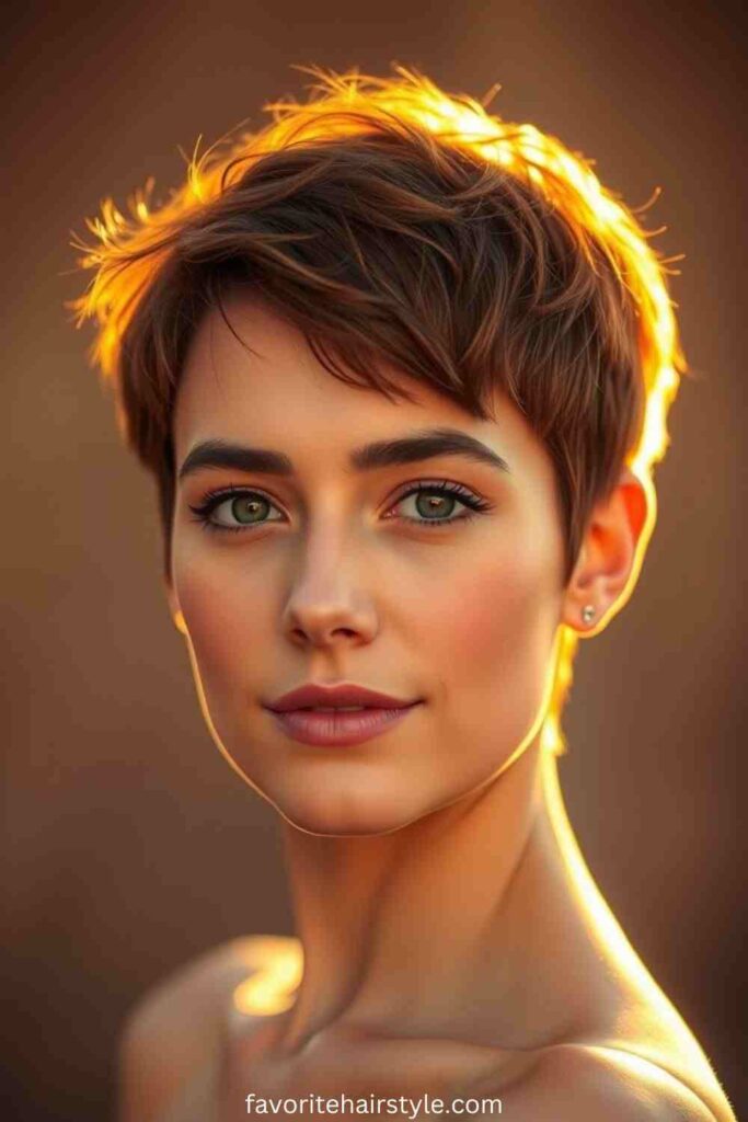 Textured Pixie Cut