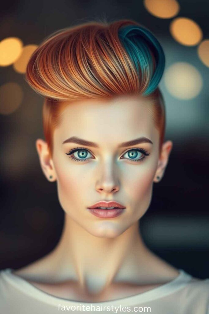 Textured Pompadour