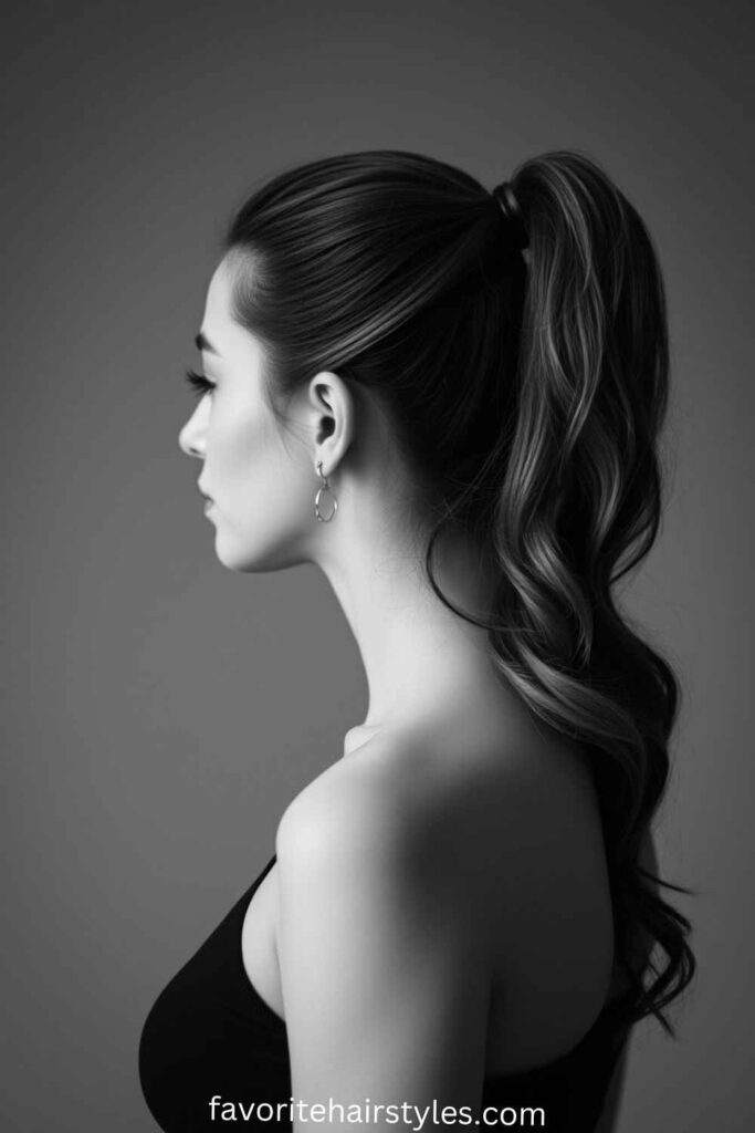 Textured Ponytail