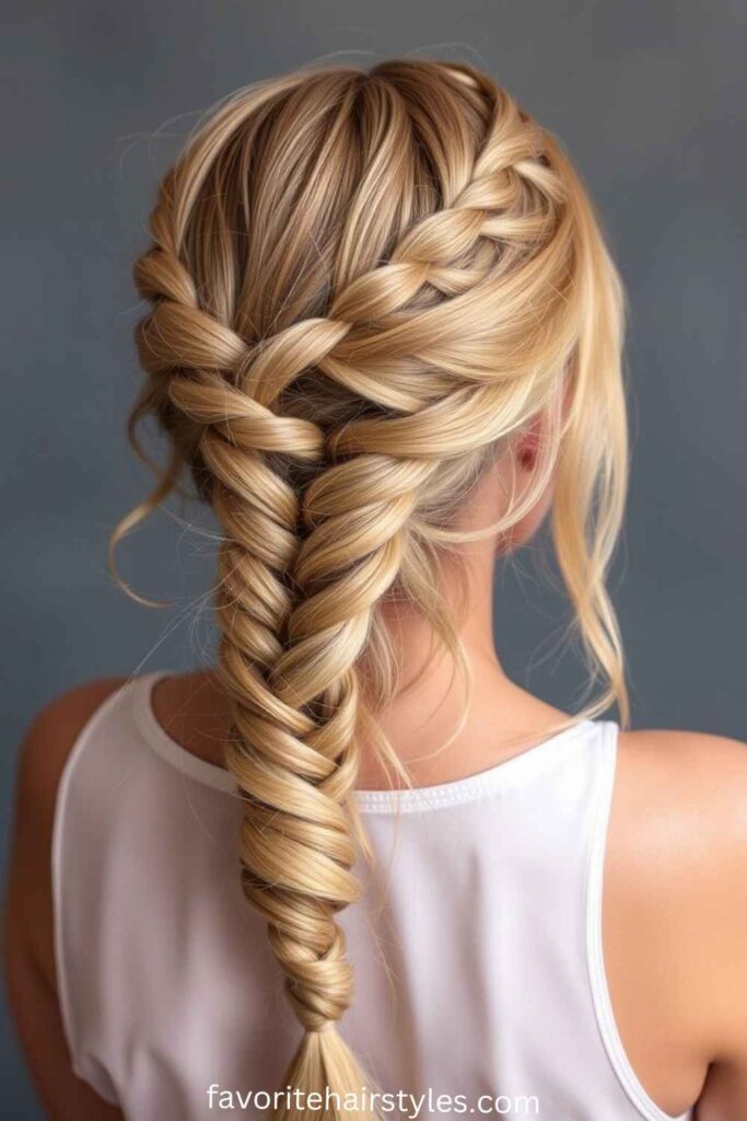 Twisted Crown Braid