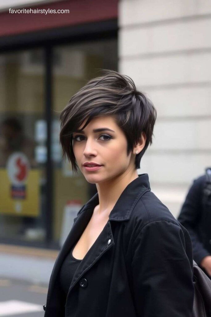 Undercut Pixie Wolf Cut