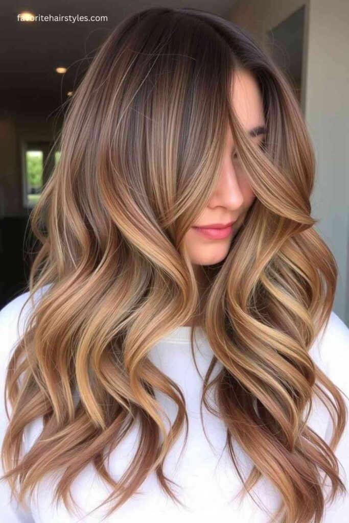 Ash Brown Balayage