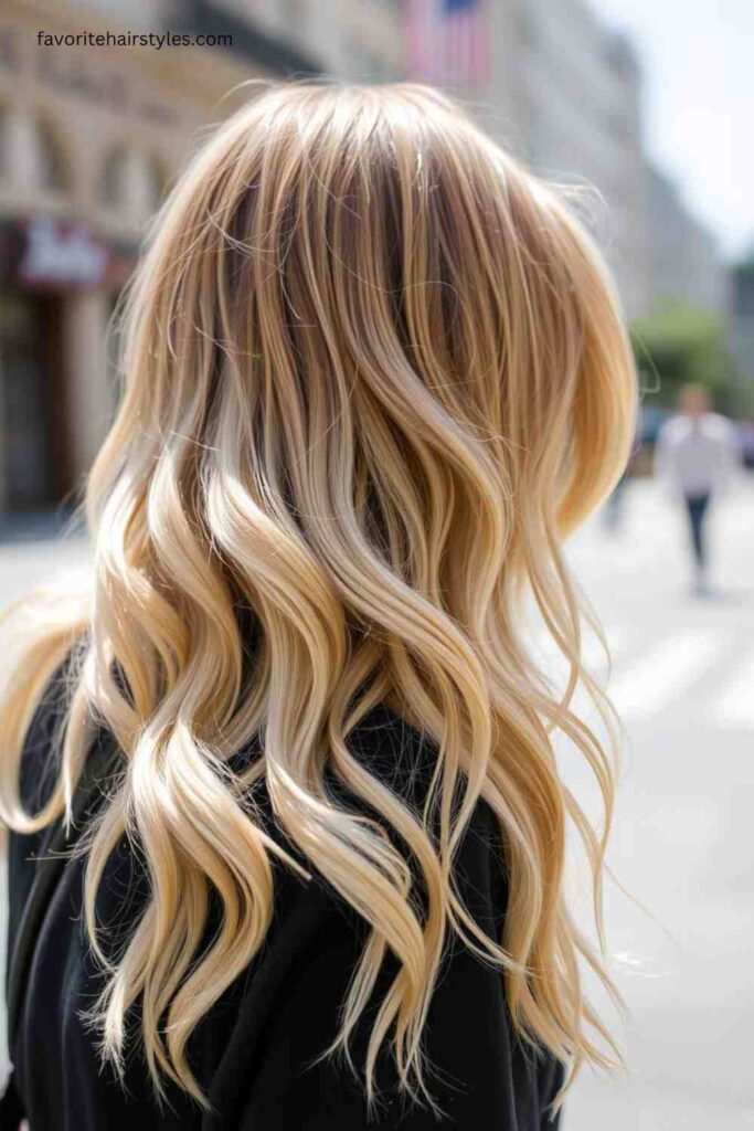 Beige Blonde Balayage