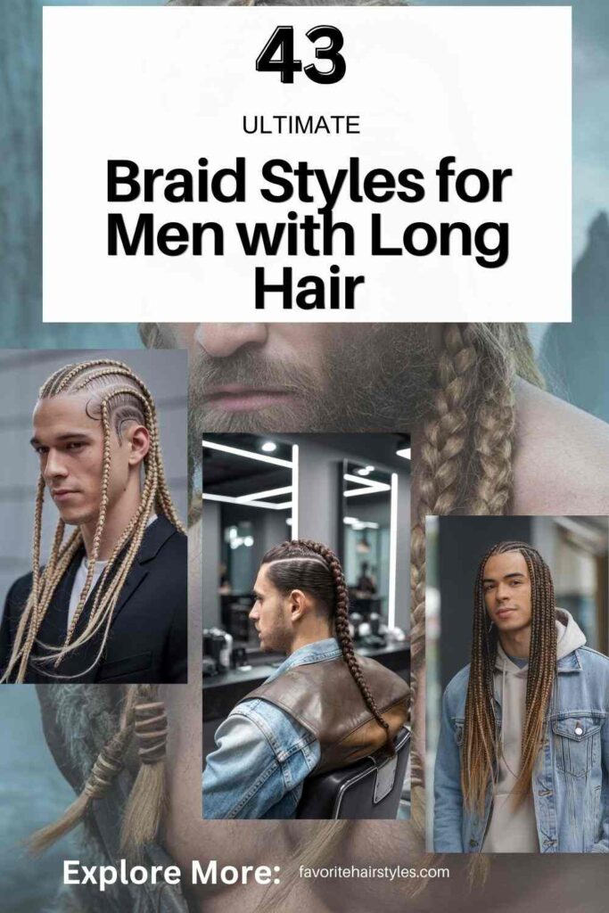 Braid Styles for Men with Long Hair