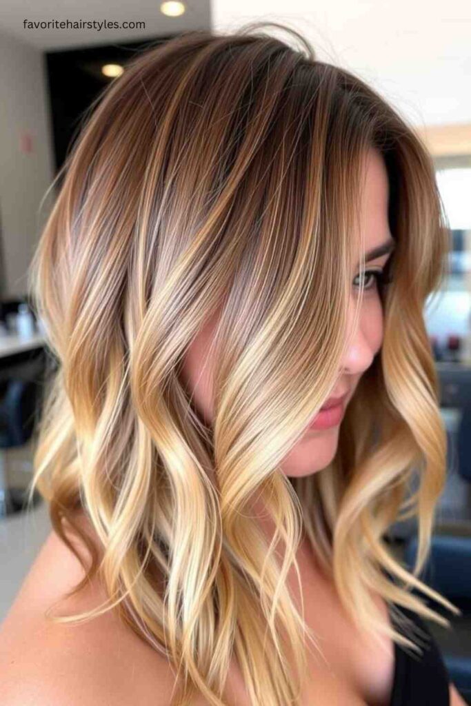 Bronde Balayage (Blonde + Brunette)