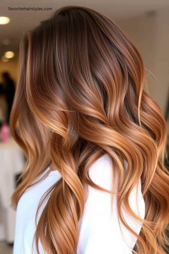 Bronze Brown Balayage