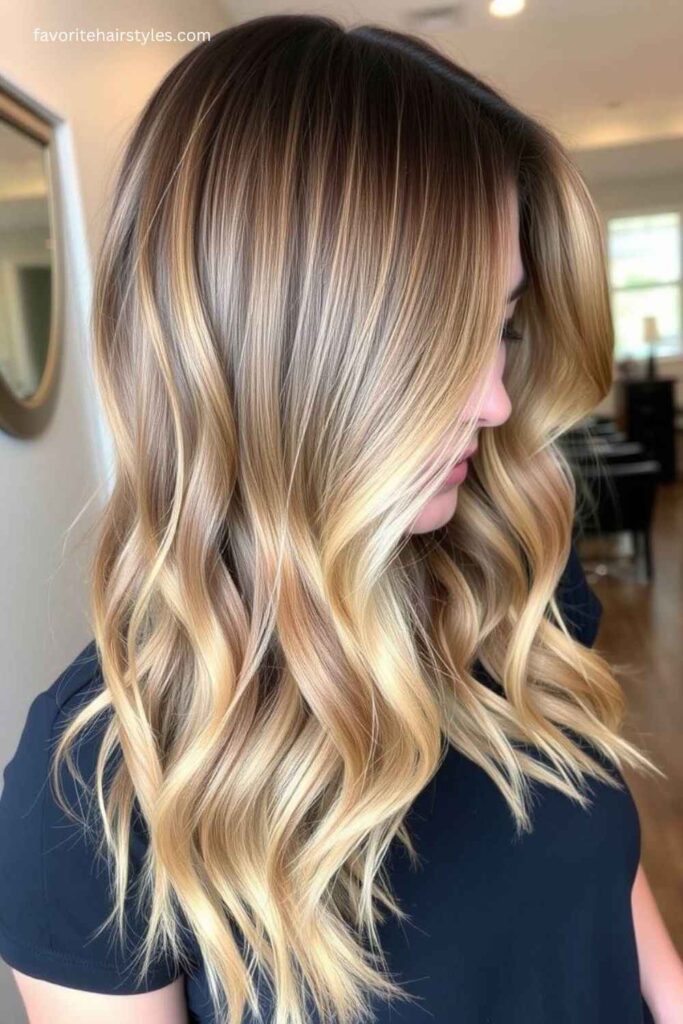 Caramel Balayage for Brunettes