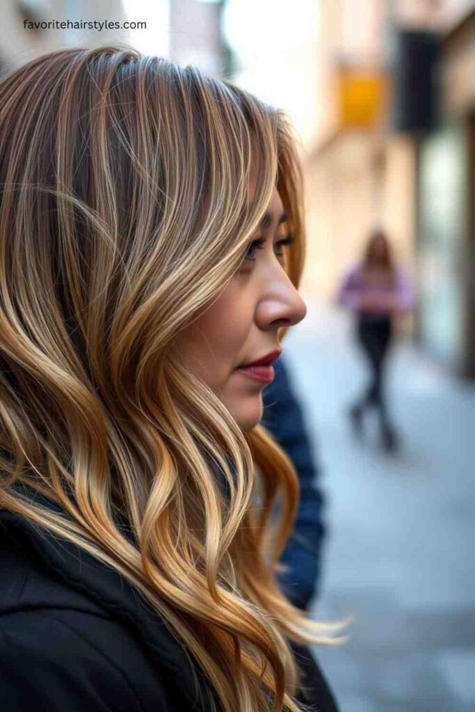 Caramel Blonde Balayage