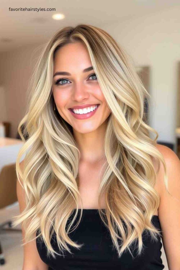 Champagne Blonde Balayage