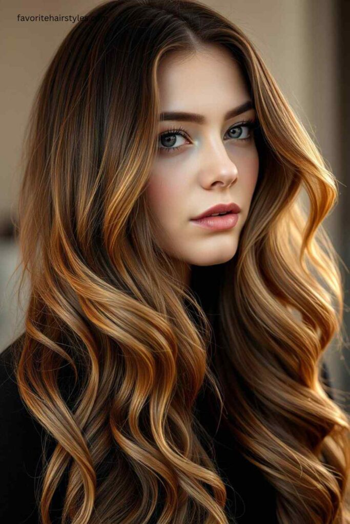 Chestnut Brown Balayage