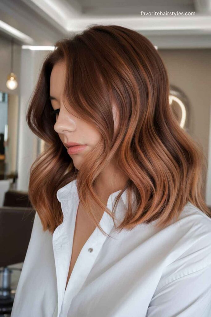 Chocolate Auburn Ombre