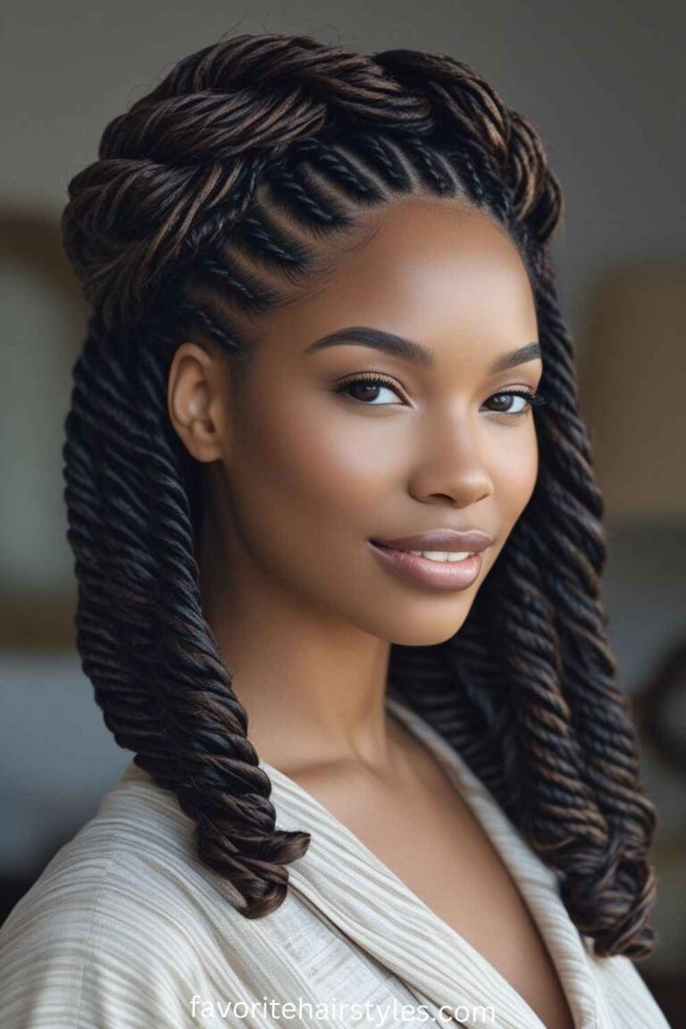 20 Trendy & Stylish Two Strand Twist Hairstyles Ideas - Favorite Hair ...