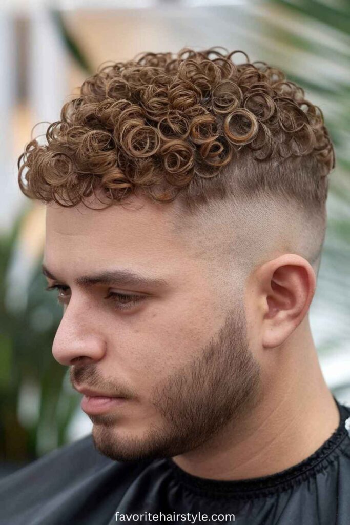 Haircuts For Men With Curly Hair​​​​ Curly Crop