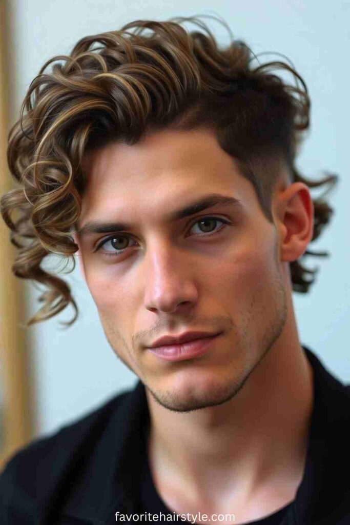 Curly Haircut Ideas For Men Curly Crop Cut