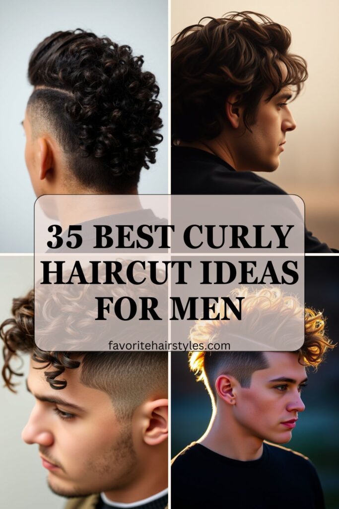 Curly Haircut Ideas For Men