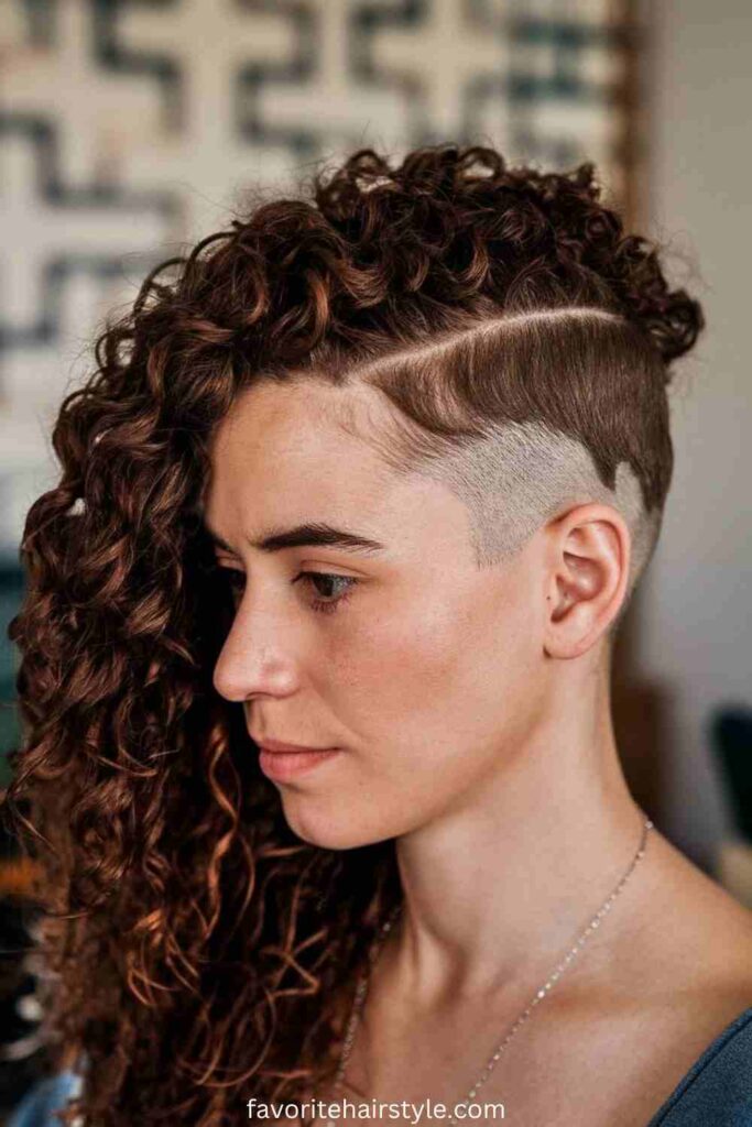 Curly Undercut