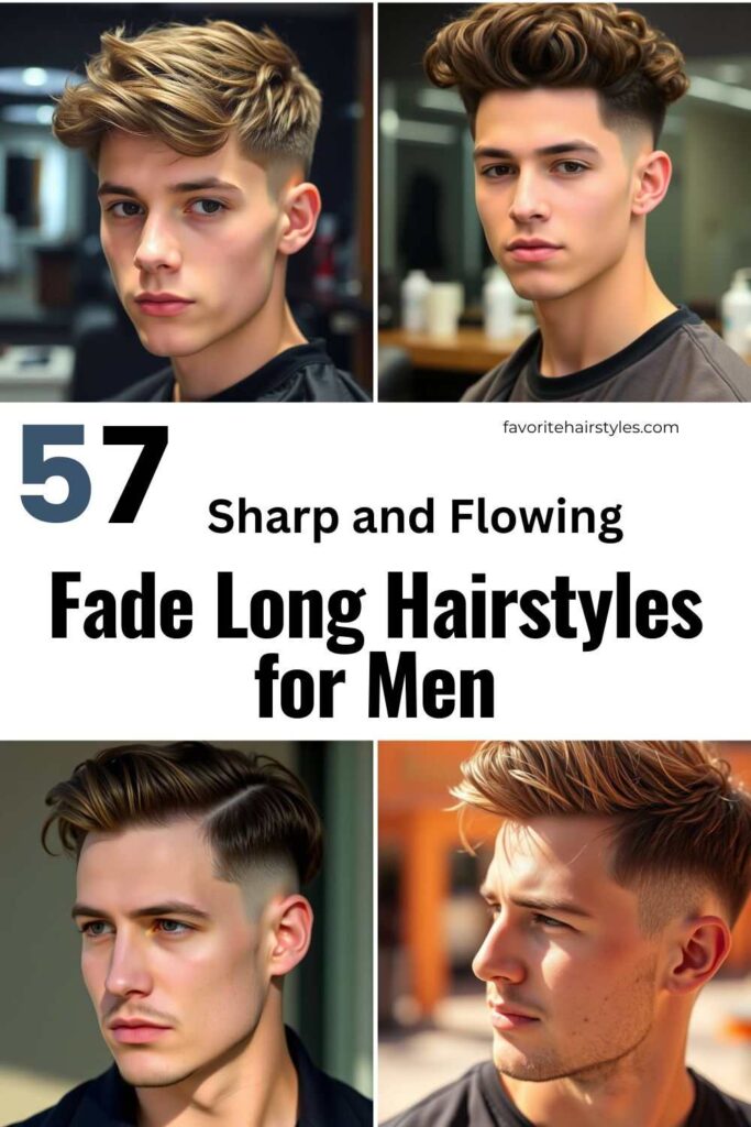 Fade Long Hairstyles for Men