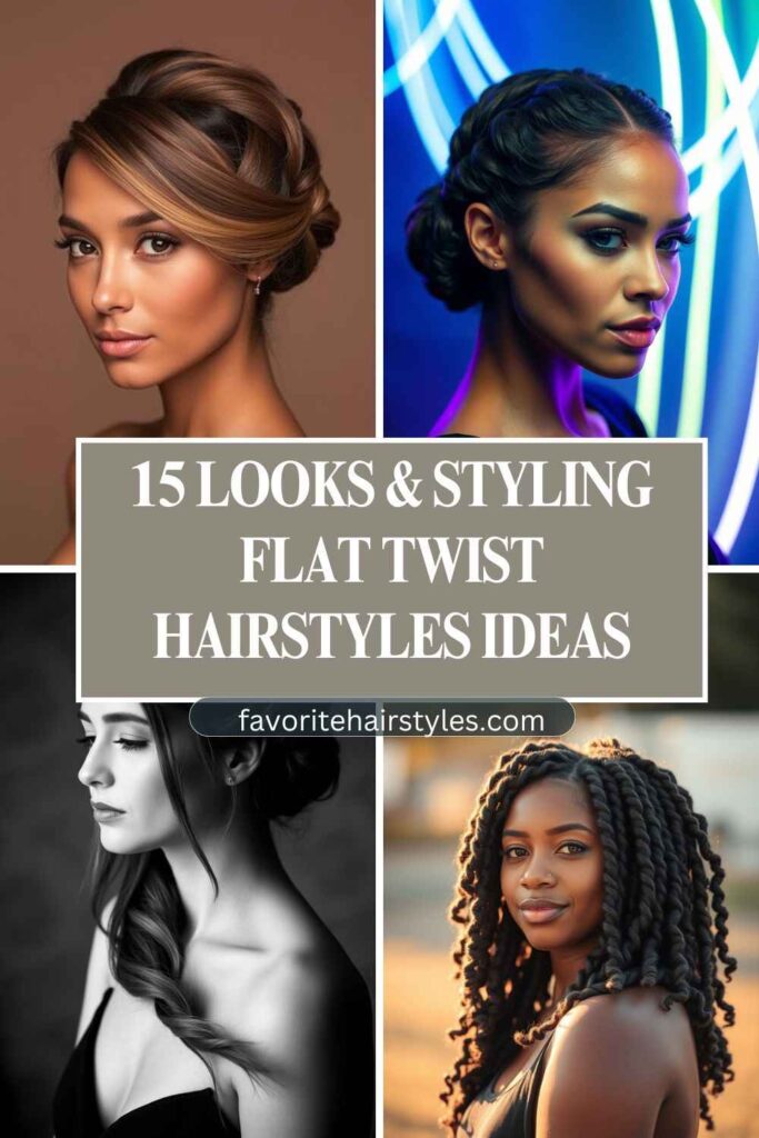 Flat Twist Hairstyles Ideas