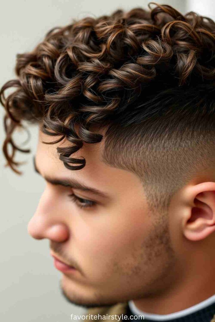 High and Tight Curly Cut