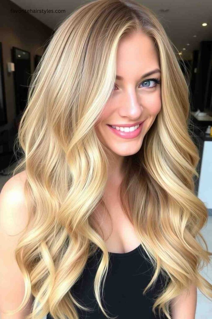 Honey Blonde Balayage