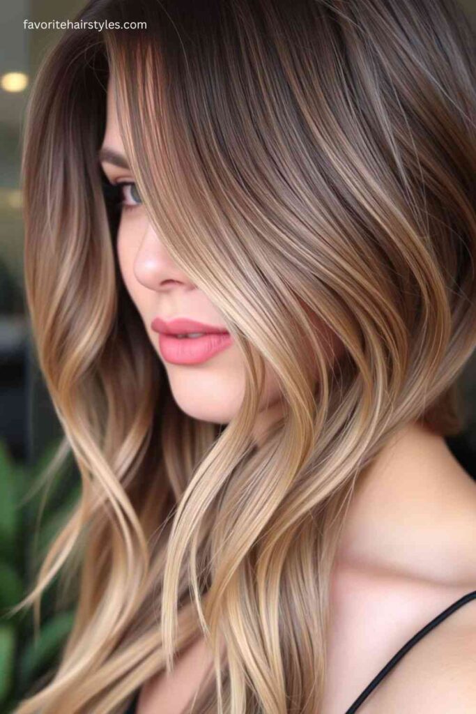 Mushroom Brown Balayage