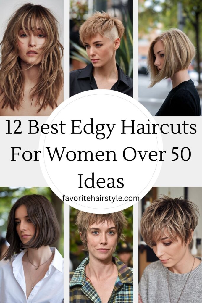 Edgy Haircuts For Women Over 50 Ideas​​​​