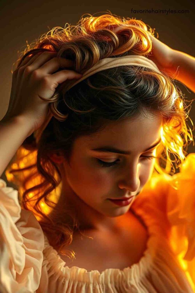 Headband Curls