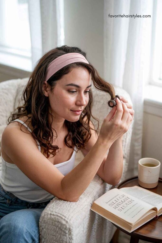 Headband Roll Method