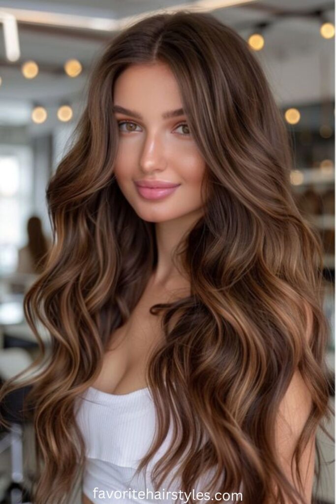  Honey-Toned Face Framing Highlights