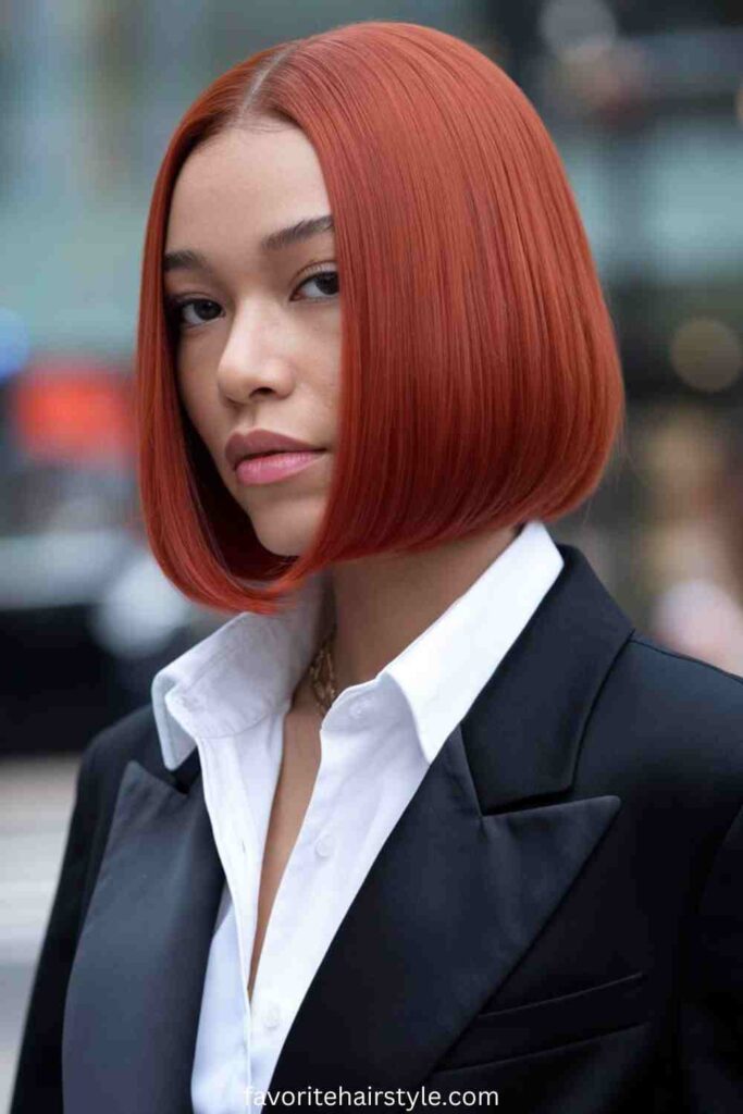 Layered Red Weave