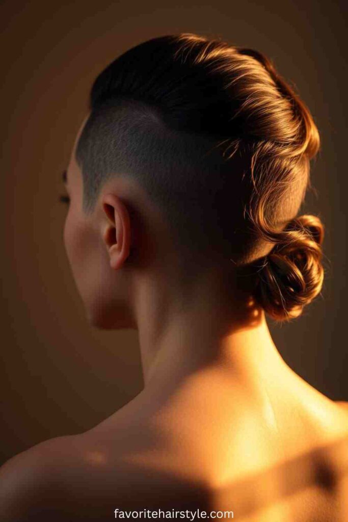 Long Layers with Shaved Side