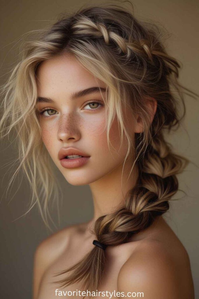 Greasy Hair Hairstyles Not Slick Back Ideas Loose Low Pony with Volume at Crown