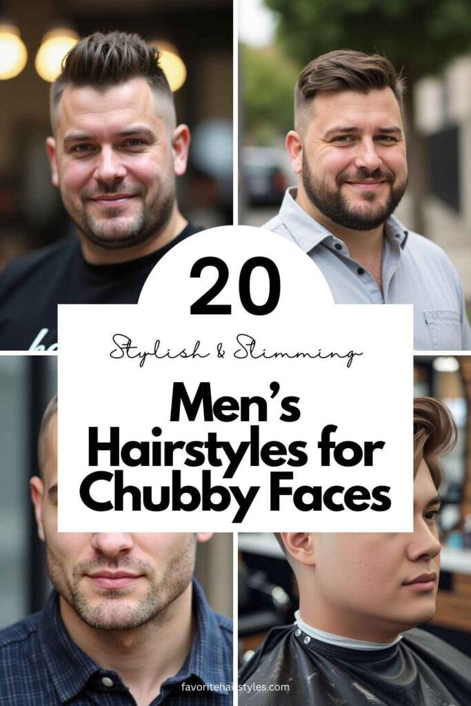 Men’s Hairstyles for Chubby Faces