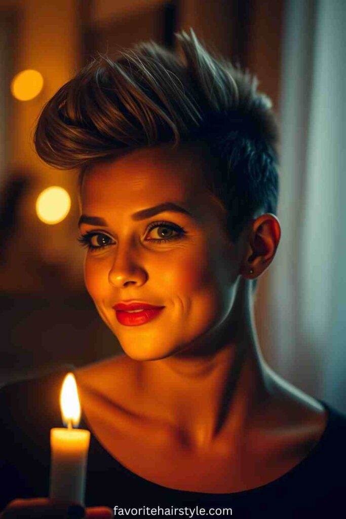 Mohawk-Inspired Faux Hawk