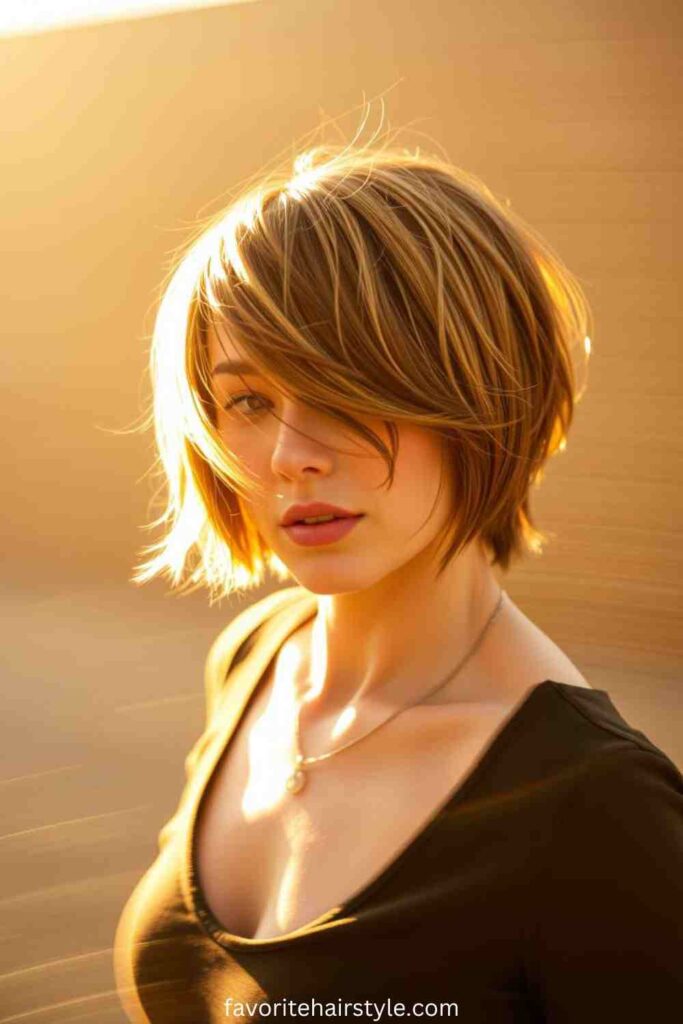 Shaggy Razor Bob