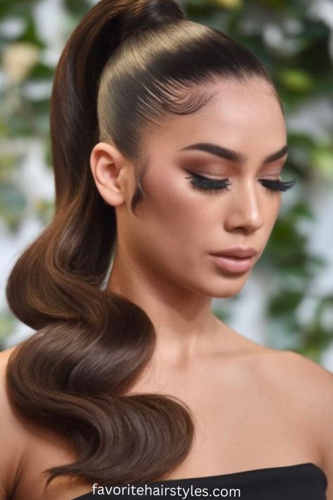 Sleek High Ponytail
