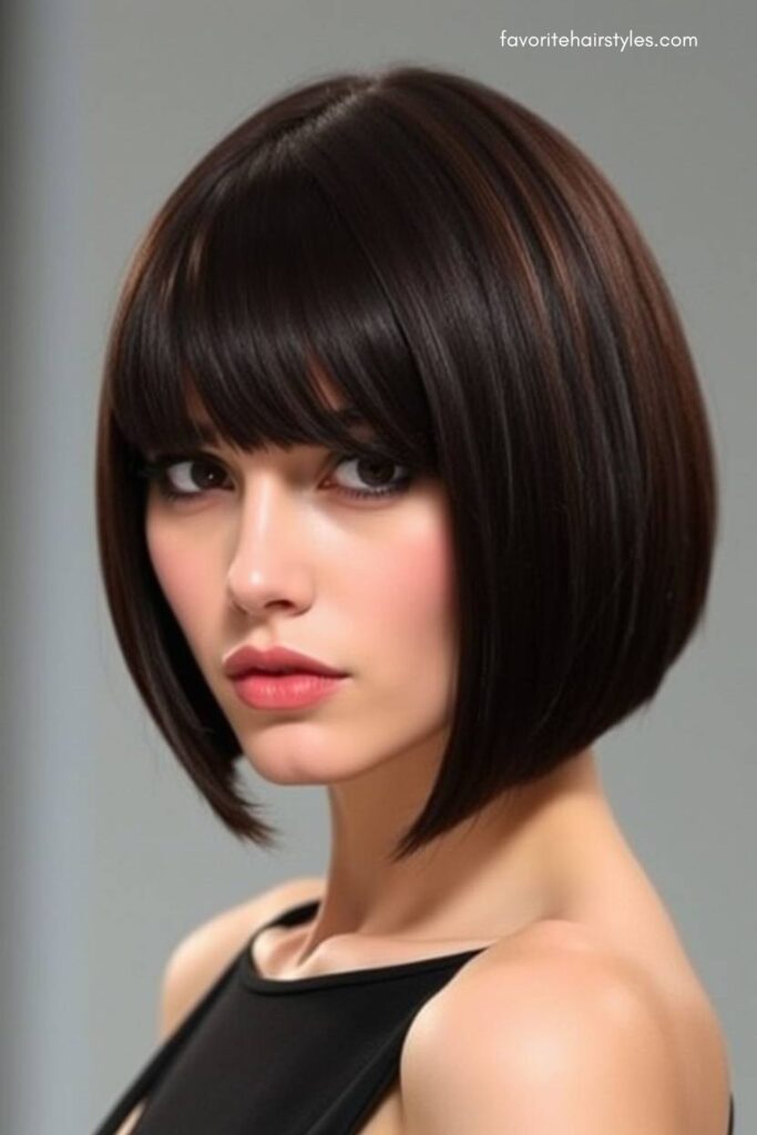 Straight Lob (Long Bob)