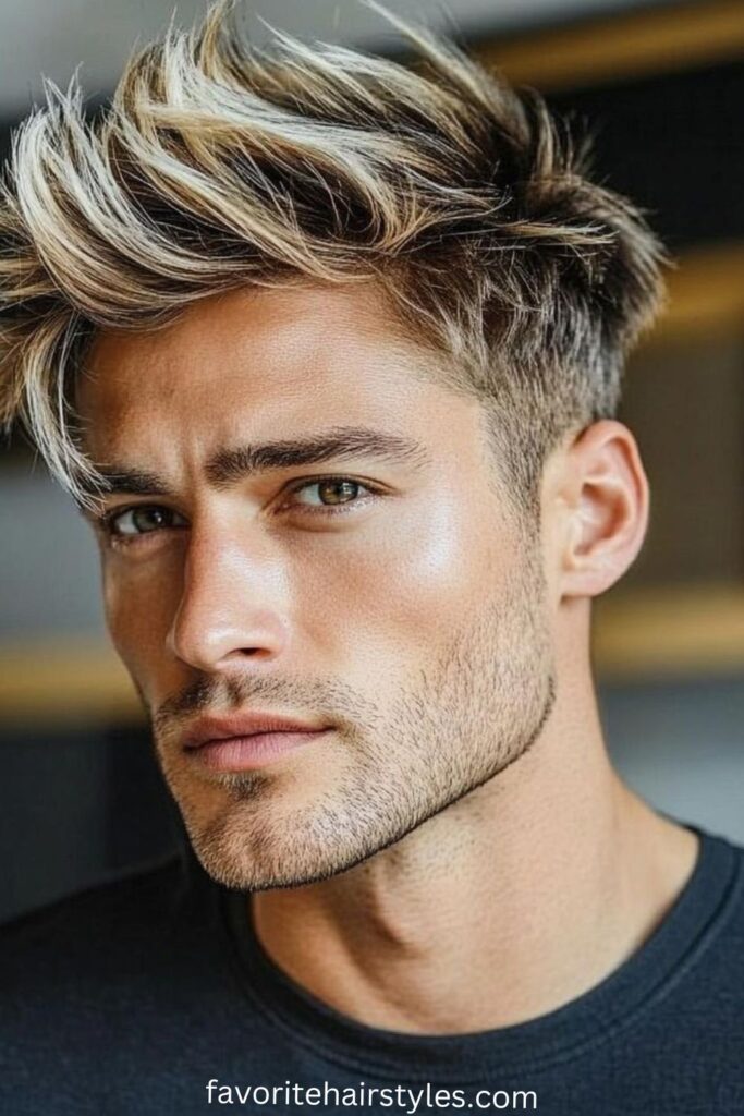 Ash Blonde Highlights on Brown Hair