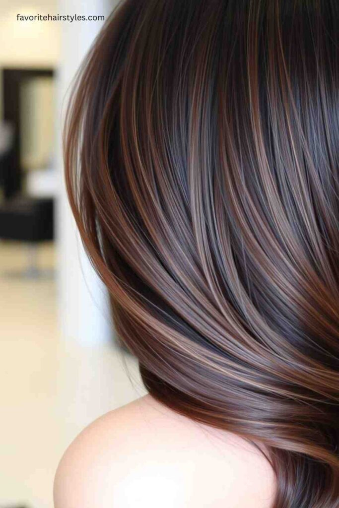 Ash Brown Balayage