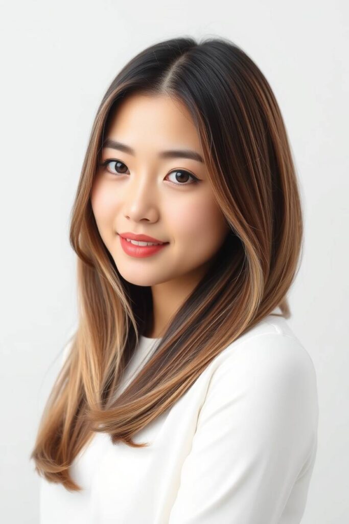 Ash Brown Balayage