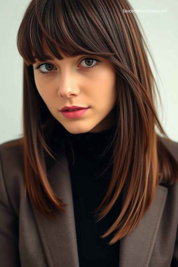 Ash Brown Balayage with Cool Undertones